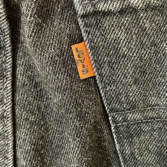 Levi’s orange tab women’s black jeans size 14 short. Relaxed fit. Tapered leg. - Picture 4 of 9